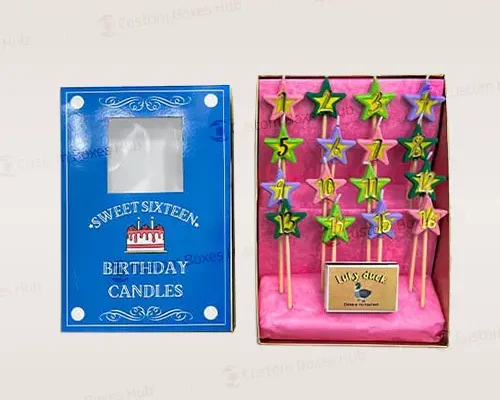 16 wishes box of candles