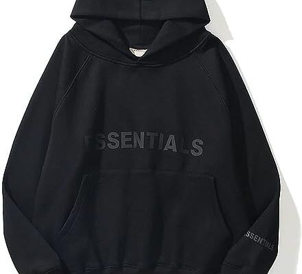 Experience Ultimate Comfort with a Black Essentials Hoodie