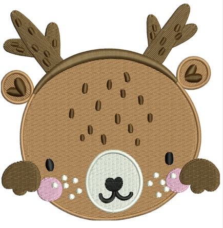 Bambi embroidery design-myembdesigns