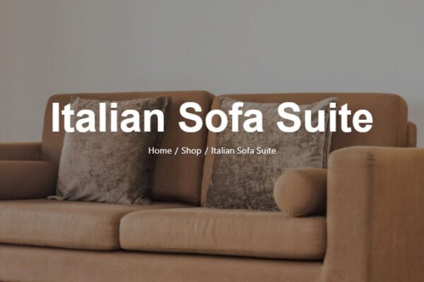 italian sofa designs